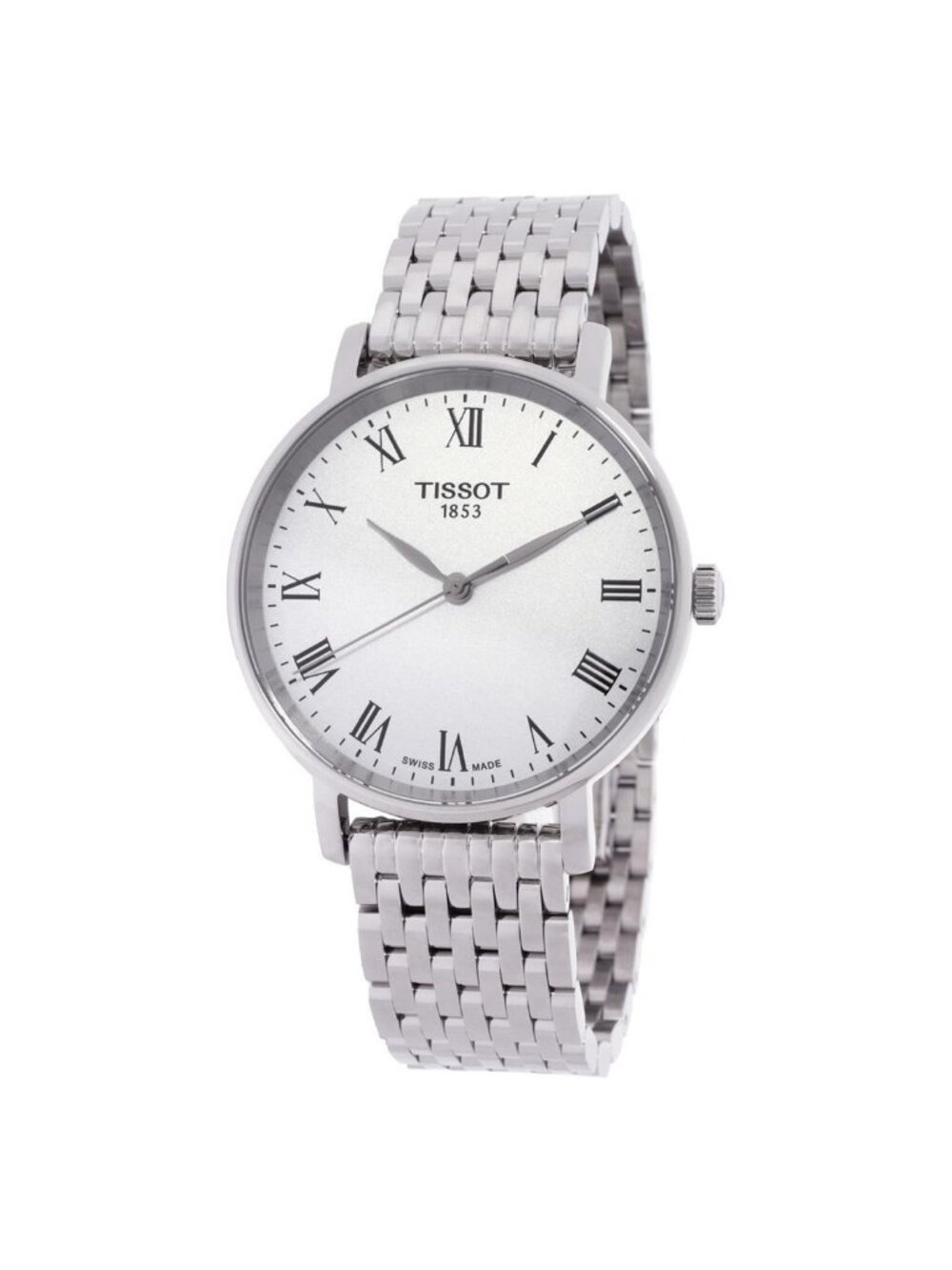 NWT Tissot Everytime Quartz Silver Dial Ladies Watch